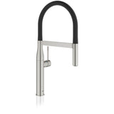 Grohe - Single-Handle Semi-Pro Dual Spray Kitchen Faucet 1.75 GPM - Supersteel