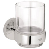 Grohe - Glass with Holder - Chrome