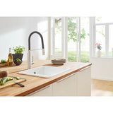 Single-Handle Semi-Pro Dual Spray Kitchen Faucet 1.75 GPM
