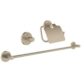 Grohe - 3-in-1 Accessory Set - Brushed Nickel