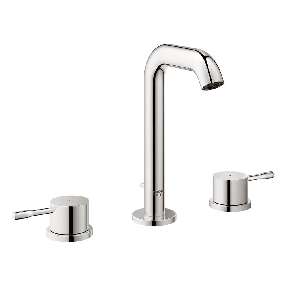 Grohe - 8-inch Widespread 2-Handle M-Size Bathroom Faucet 1.2 GPM - Chrome