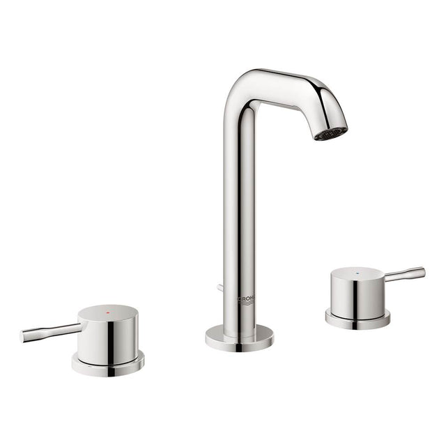 Grohe - 8-inch Widespread 2-Handle M-Size Bathroom Faucet 1.2 GPM - Chrome