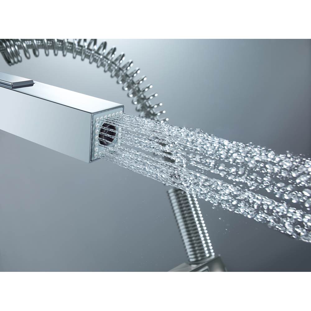 Single-Handle Semi-Pro Dual Spray Kitchen Faucet 1.75 GPM