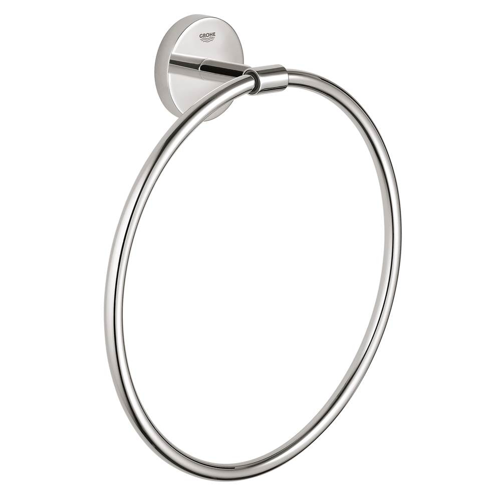 Grohe - 8 Towel Ring - Chrome