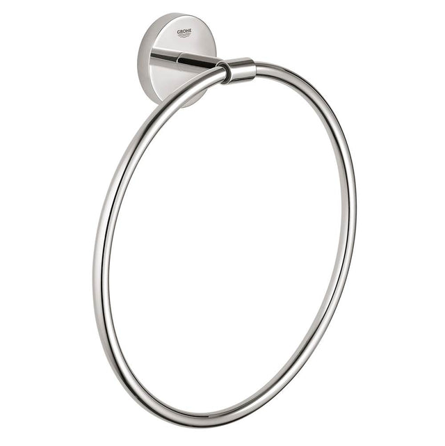 Grohe - 8 Towel Ring - Chrome
