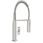 Grohe - Single-Handle Semi-Pro Dual Spray Kitchen Faucet 1.75 GPM - Chrome