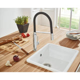 Single-Handle Semi-Pro Dual Spray Kitchen Faucet 1.75 GPM