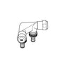 Grohe - Original was 1/2 Dual Simple Valve - Chrome