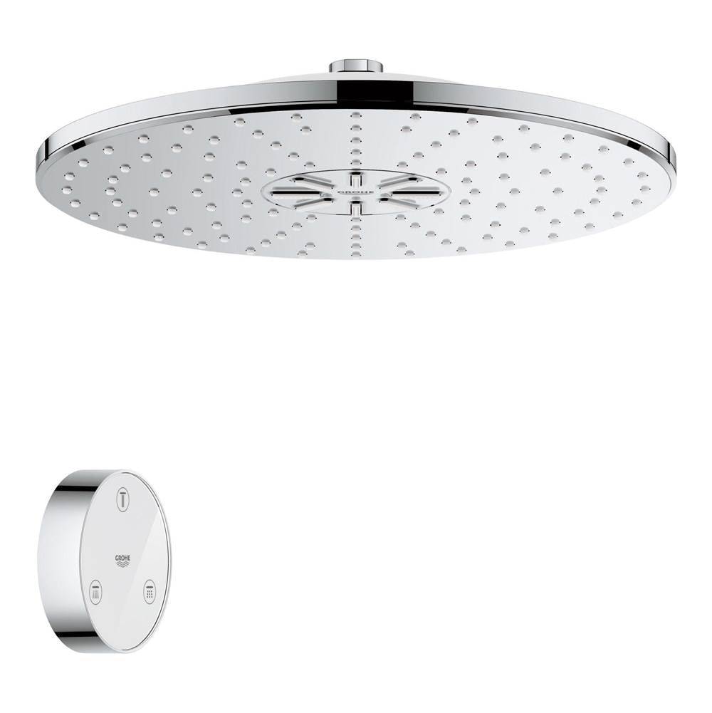 Grohe - Shower Head with Remote, 12 - 2 Sprays, 1.75gpm - Chrome