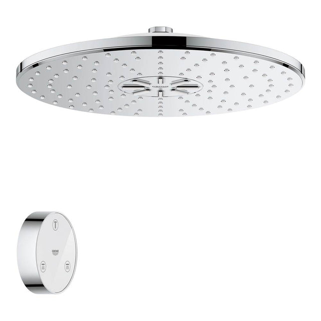 Grohe - Shower Head with Remote, 12 - 2 Sprays, 1.75gpm - Chrome