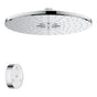 Grohe - Shower Head with Remote, 12 - 2 Sprays, 1.75gpm - Chrome