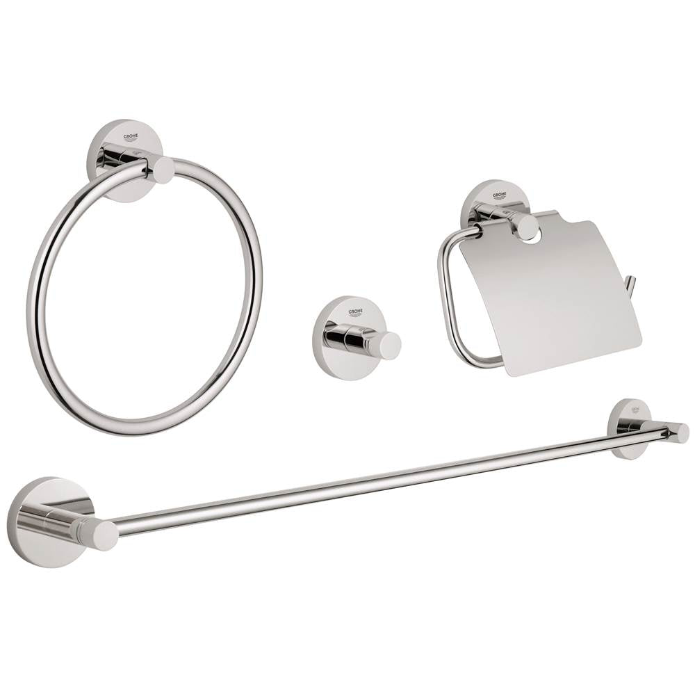 Grohe - 4-in-1 Accessory Set - Chrome
