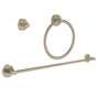 Grohe - 3-in-1 Accessory Set - Brushed Nickel