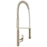 Grohe - K7 Single-Handle Semi-Pro Dual Spray Kitchen Faucet 1.75 GPM - Supersteel