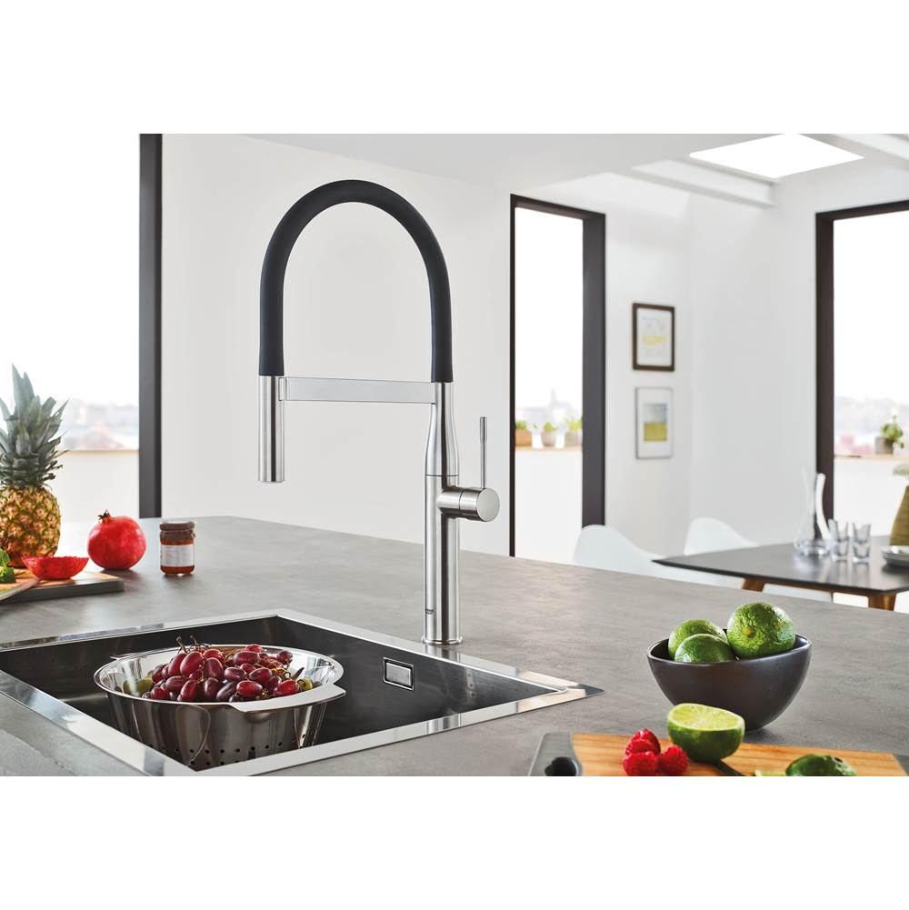 Single-Handle Semi-Pro Dual Spray Kitchen Faucet 1.75 GPM