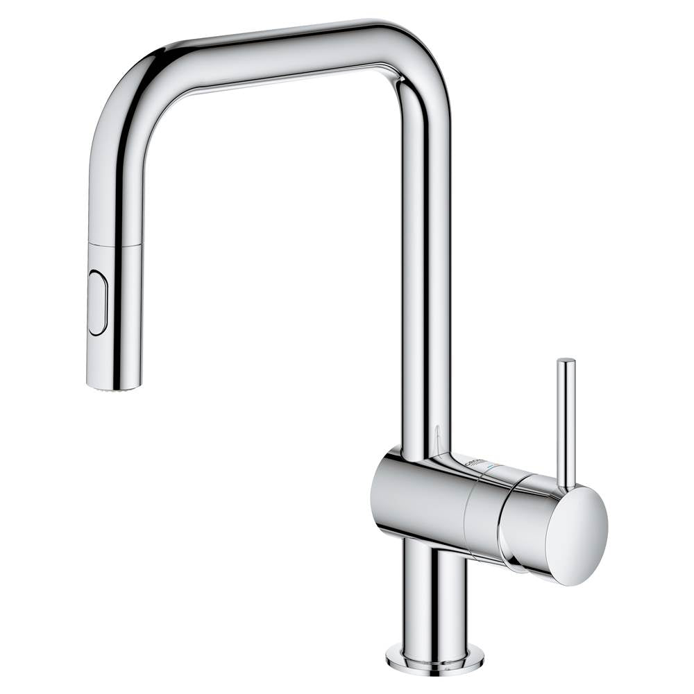 Single-Handle Pull Down Kitchen Faucet Dual Spray 1.75 GPM