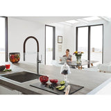 Single-Handle Semi-Pro Dual Spray Kitchen Faucet 1.75 GPM