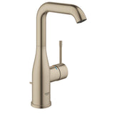 Grohe - Single Hole Single-Handle L-Size Bathroom Faucet 1.2 GPM - Brushed Nickel
