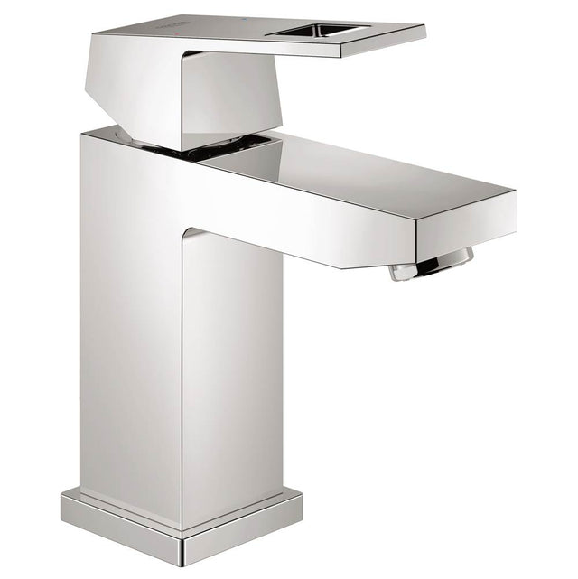 Grohe - Single Hole Single-Handle S-Size Bathroom Faucet 1.2 GPM Less Drain - Chrome