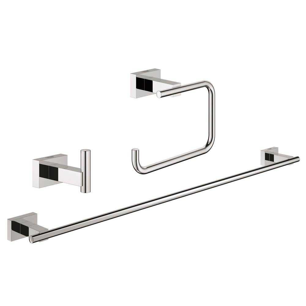 Grohe - 3-in-1 Accessory Set - Chrome