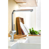 Single-Handle Pull-Out Kitchen Faucet Dual Spray 1.75 GPM