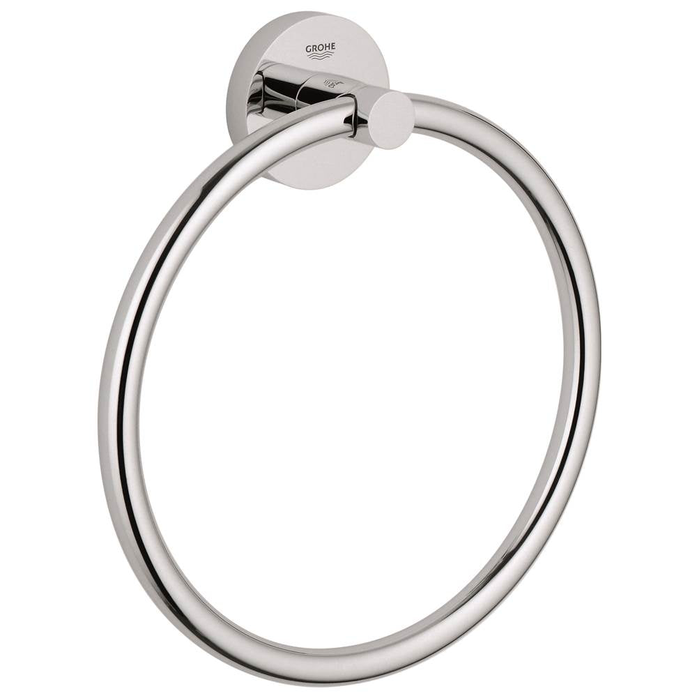 Grohe - 8 Towel Ring - Chrome