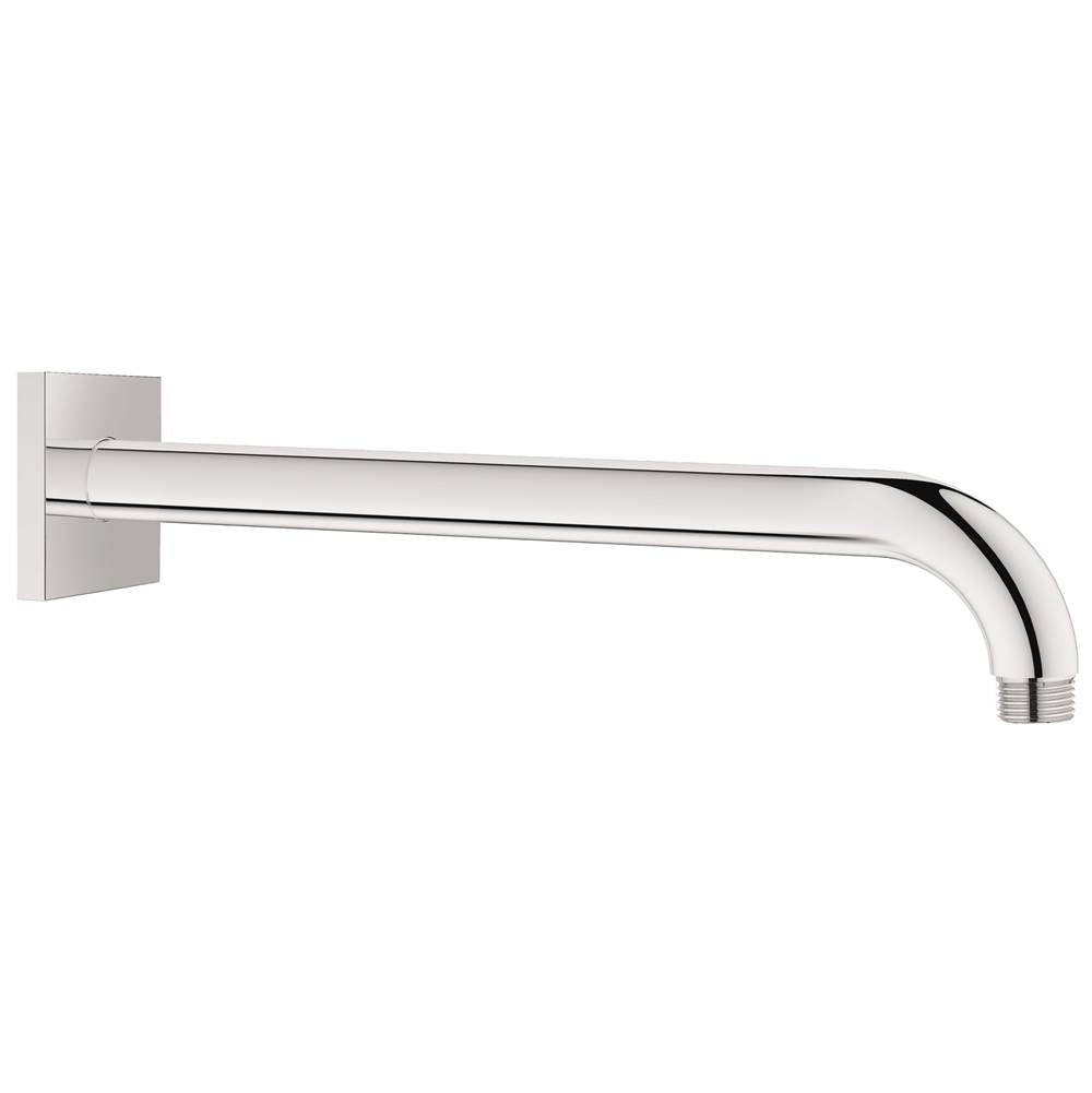 Grohe - 12 Shower Arm With Square Flange - Chrome