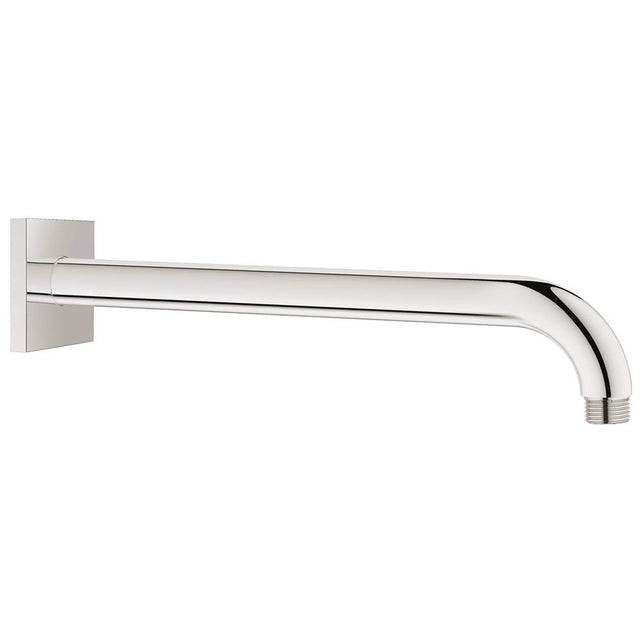 Grohe - 12 Shower Arm With Square Flange - Chrome