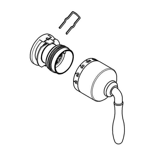 Grohe - Thermostatic Temperature Lever - Chrome