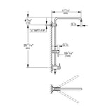 25 Shower System