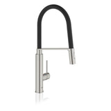 Grohe - Single-Handle Semi-Pro Dual Spray Kitchen Faucet 1.75 GPM - Supersteel