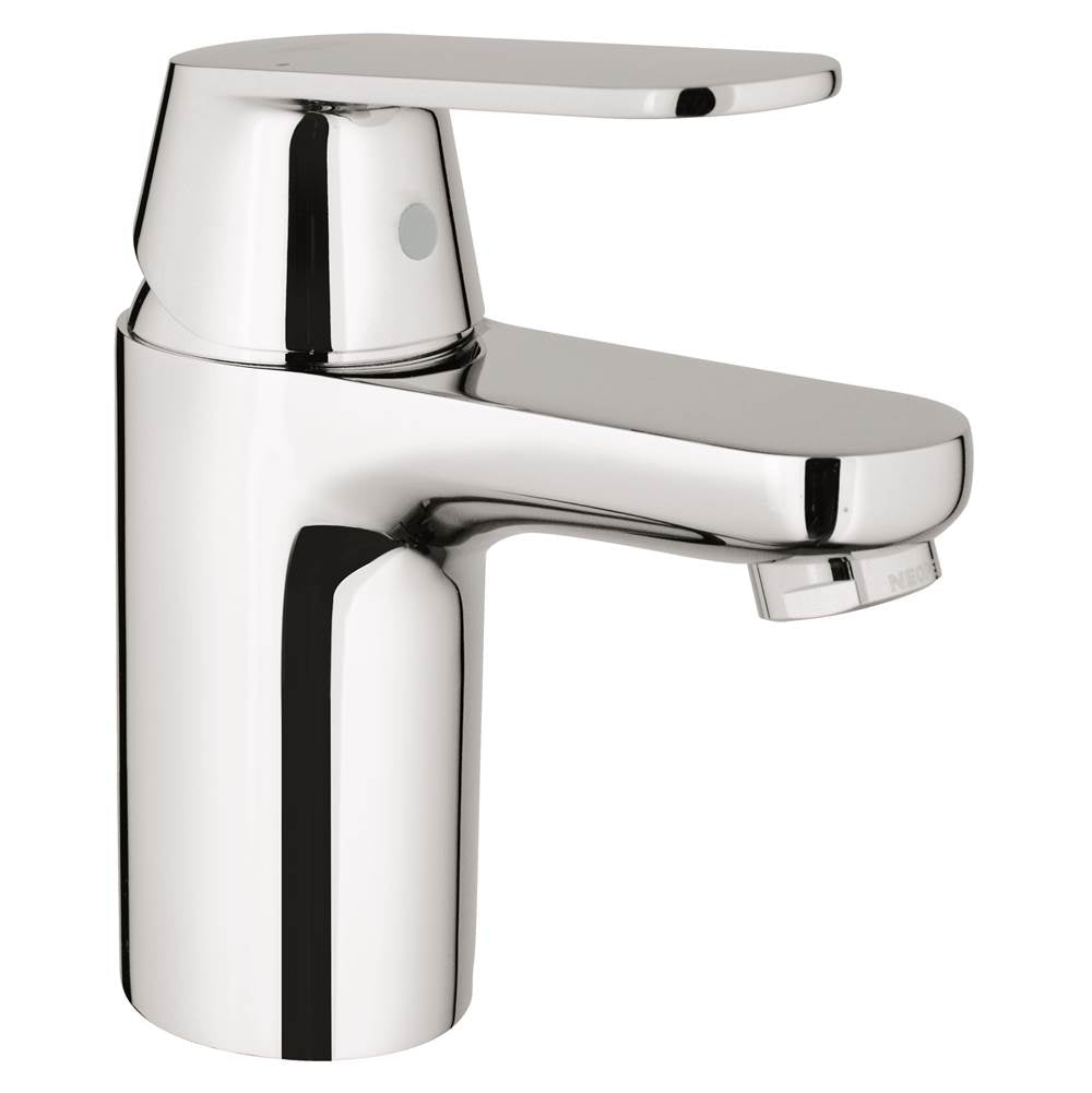 Grohe - Single Hole Single-Handle S-Size Bathroom Faucet 1.2 GPM Less Drain - Chrome