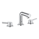 Grohe - 8-inch Widespread 2-Handle S-Size Bathroom Faucet 1.2 GPM - Chrome