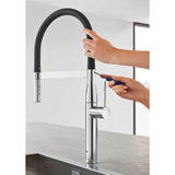Single-Handle Semi-Pro Dual Spray Kitchen Faucet 1.75 GPM