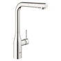 Grohe - Single-Handle Pull-Out Kitchen Faucet Dual Spray 1.75 GPM - Chrome
