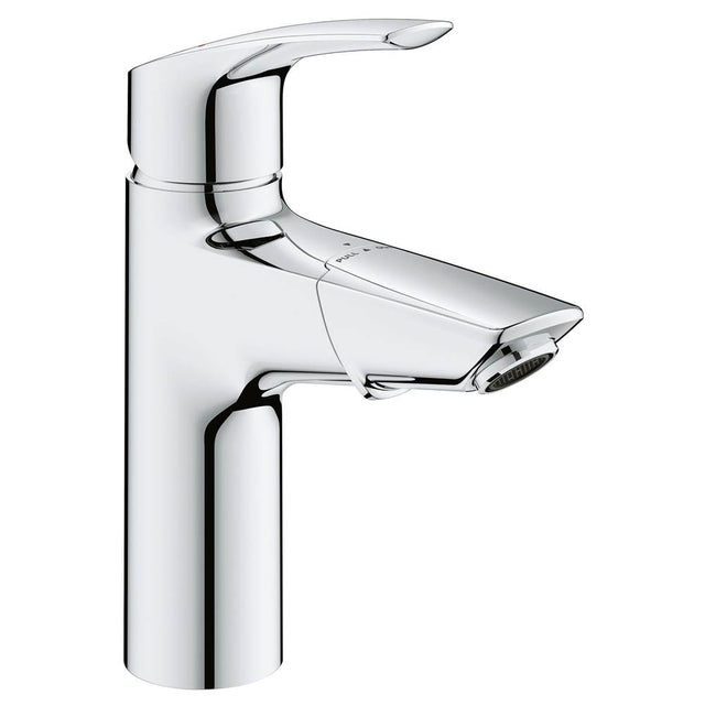 Grohe - Single Hole Single-Handle M-Size Bathroom Faucet 1.2 GPM with Pull-Out - Chrome