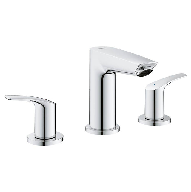 Grohe - 8-inch Widespread 2-Handle S-Size Bathroom Faucet 1.2 GPM - Chrome