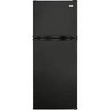 Haier - 9.8 Cu. Ft. Top Freezer Refrigerator - Black