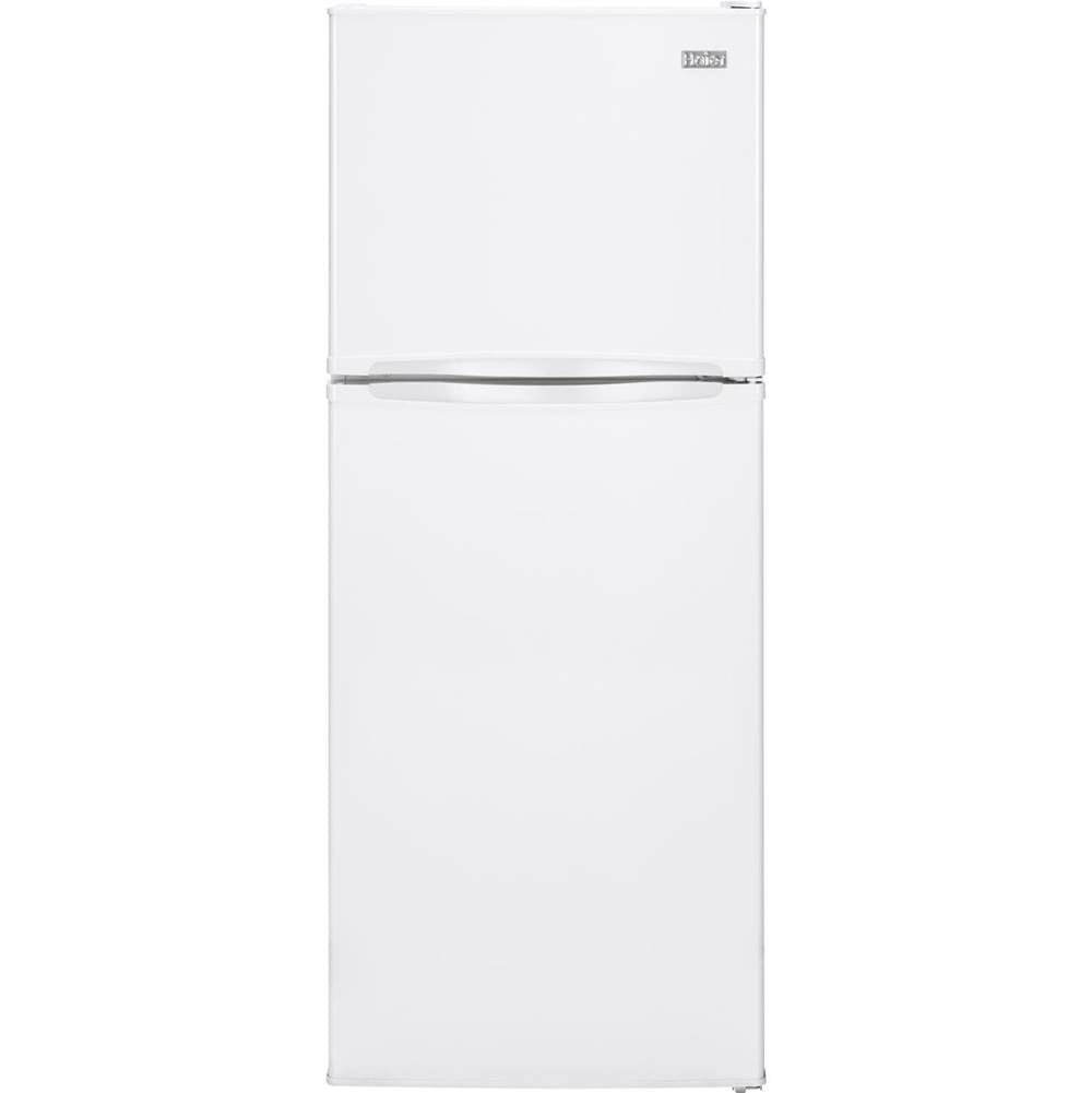 Haier - 9.8 Cu. Ft. Top Freezer Refrigerator - White