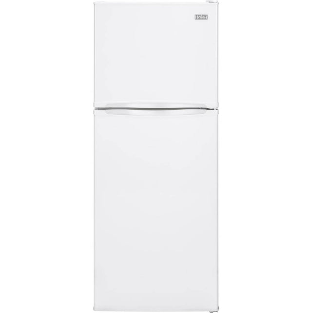 Haier - 9.8 Cu. Ft. Top Freezer Refrigerator - White