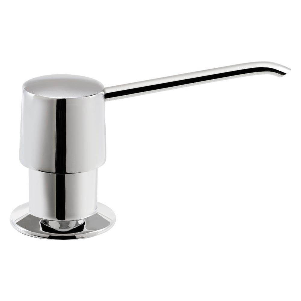 Hamat - Soap Dispenser with Pump and Bottle in Polished Nickel - Polished Nickel