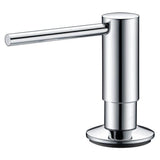 Hamat - Soap Dispenser with Pump and Bottle in Polished Nickel - Polished Nickel