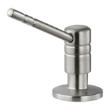 Hamat - Soap Dispenser with Pump and Bottle in Brushed Nickel - Brushed Nickel