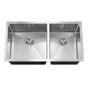 Hamat - Axiom ADA 32'' 10mm Radius Undermount Stainless Steel Sink, 6'' Depth - Stainless Steel