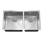 Hamat - Axiom ADA 32'' 10mm Radius Undermount Stainless Steel Sink, 5'' Depth - Stainless Steel