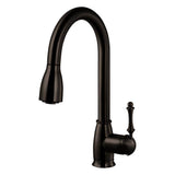 Hamat - Ariana Dual Function Pull Down Kitchen Faucet in Oil Rubbed Bronze - Oil Rubbed Bronze
