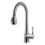 Hamat - Ariana Dual Function Pull Down Kitchen Faucet in Polished Chrome - Polished Chrome