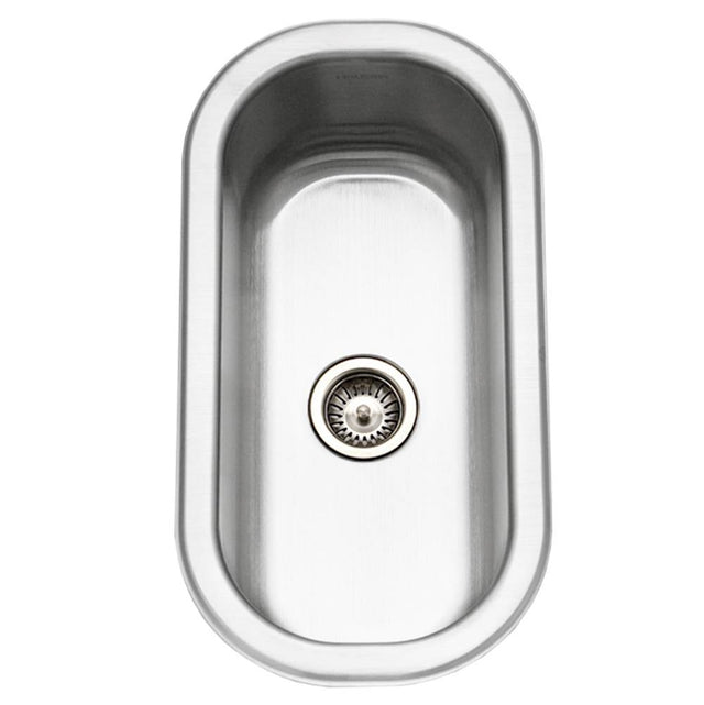 Hamat - Aspect 10'' Undermount Stainless Steel Compact Bar/Prep Sink - Stainless Steel