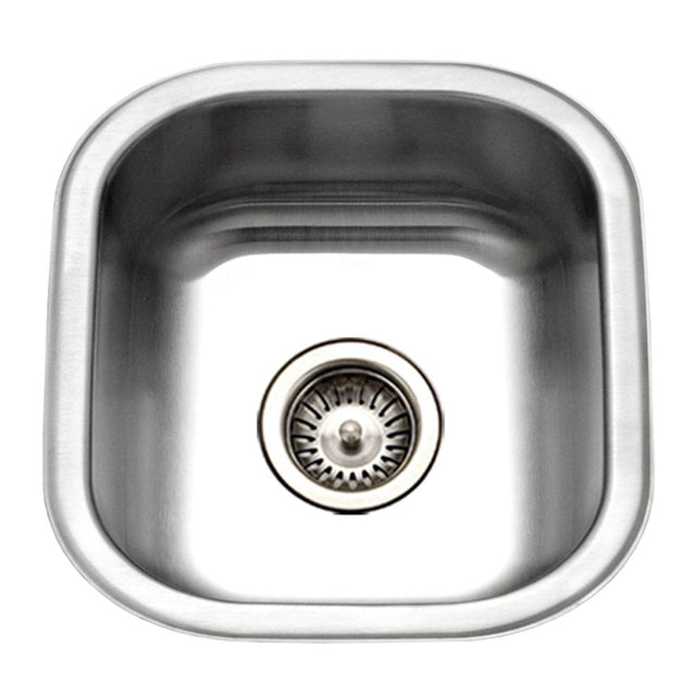 Hamat - Aspect 17'' Undermount Square Bar/Prep Sink - Stainless Steel