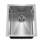 Hamat - Axiom 12'' 10mm Radius Undermount Prep Bowl Kitchen Sink - Stainless Steel